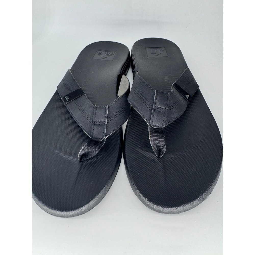 Reef Cushion Bounce Phantom Black Mens 13 Flip Flops